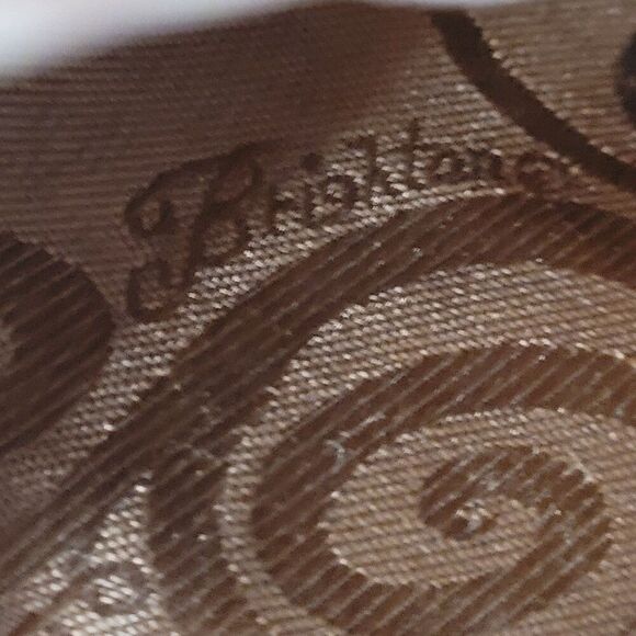 Brighton Black‎ Leather Crossbody Embroidered Multiple Pockets Strap - Picture 5 of 16